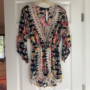 💥 Floral Laced Romper💥